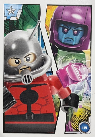Avengers Trading Card Collection (Polish) Series 1 - # 114 Ant-Man kontra Kang