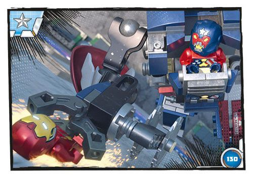 Avengers Trading Card Collection (Polish) Series 1 - # 130 Szorowanie żelazem