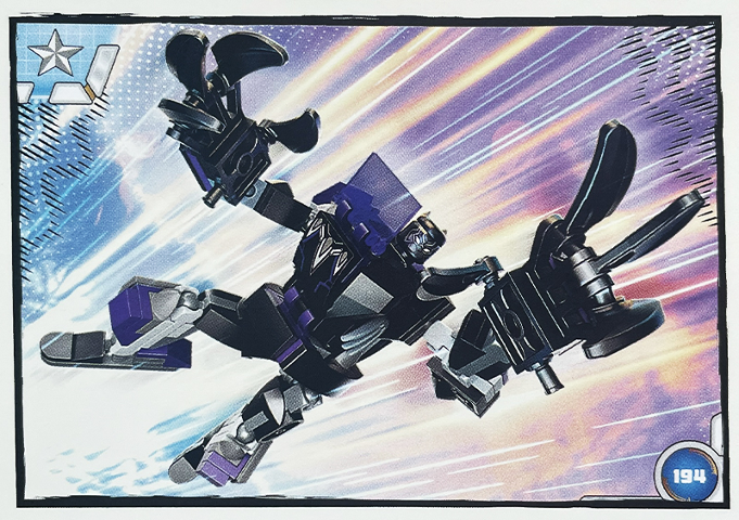 Avengers Trading Card Collection (Polish) Series 1 - # 194 Mechaniczna zbroja Czarnej pantery