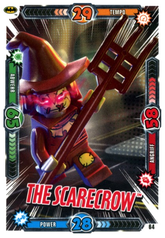 Batman Trading Card Game (German) Series 1 - # 64 The Scarecrow