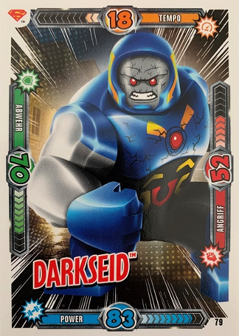 Batman Trading Card Game (German) Series 1 - # 79 Darkseid