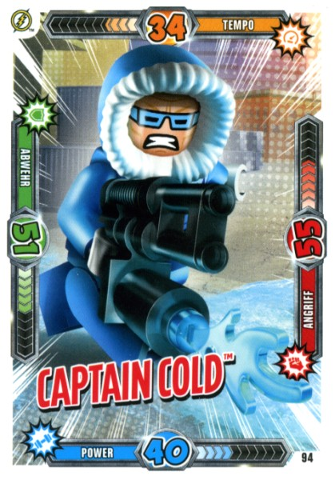 Batman Trading Card Game (German) Series 1 - # 94 Captain Cold