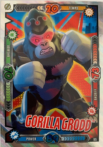 Batman Trading Card Game (German) Series 1 - # 95 Gorilla Grodd