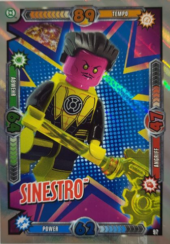 Batman Trading Card Game (German) Series 1 - # 97 Sinestro