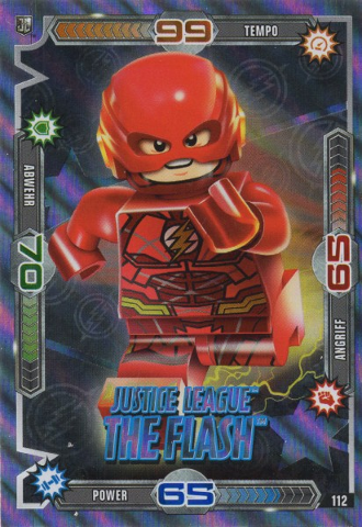 Batman Trading Card Game (German) Series 1 - # 112 Justice League The Flash
