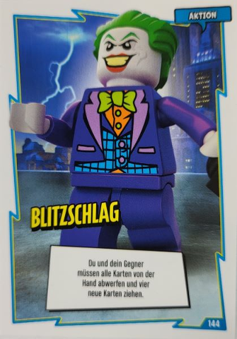 Batman Trading Card Game (German) Series 1 - # 144 Blitzschlag