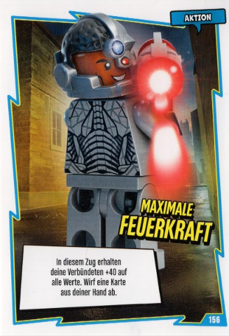 Batman Trading Card Game (German) Series 1 - # 156 Maximale Feuerkraft