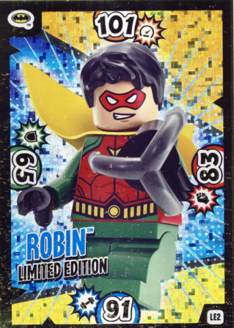 Batman Trading Card Game (German) Series 1 - # LE2 Robin Limited Edition
