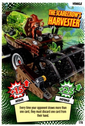 Batman Trading Card Game (English) Series 1 - # 176 The Scarecrow's Harvester