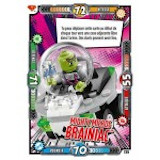 Batman Trading Card Game (French) Series 1 - # 135 Mighty Micros Brainiac