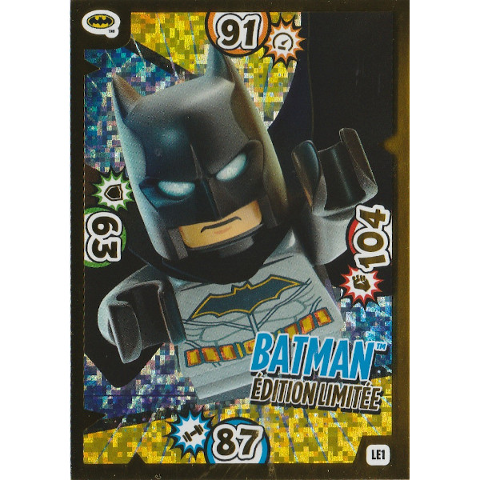 Batman Trading Card Game (French) Series 1 - # LE1 Batman Édition Limitée