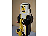 Sheik with Saxophone (Glued)