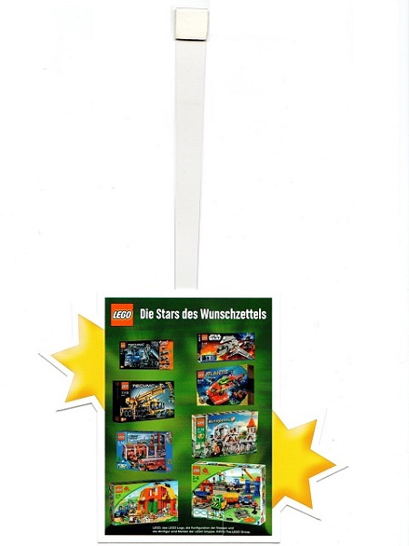 Display Sign, Wobbler / Shopper Stopper, Die Stars des Wunschzettels (ws1710)