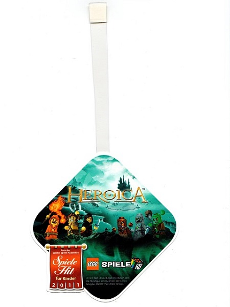 Display Sign, Wobbler / Shopper Stopper, Game - Heroica (ws6)