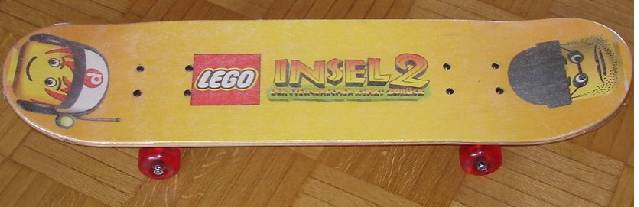 Skateboard, Human Size Promotional - LEGO Insel 2