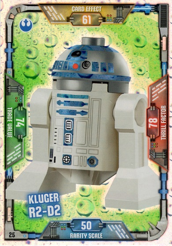 Star Wars Trading Card Game (German) Series 1 - # 25 Kluger R2-D2