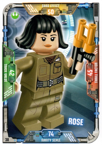 Star Wars Trading Card Game (German) Series 1 - # 38 Rose