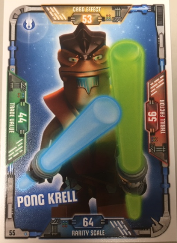 Star Wars Trading Card Game (German) Series 1 - # 55 Pong Krell