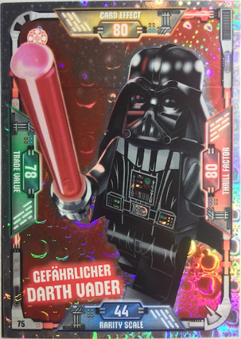 Star Wars Trading Card Game (German) Series 1 - # 75 Gefährlicher Darth Vader