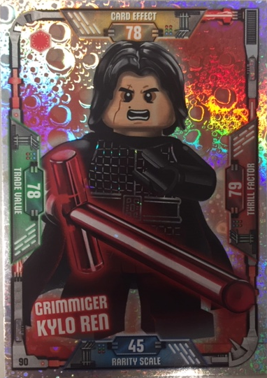 Star Wars Trading Card Game (German) Series 1 - # 90 Grimmiger Kylo Ren