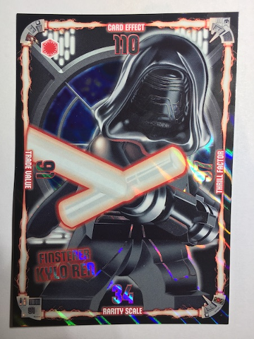 Star Wars Trading Card Game (German) Series 1 - # 91 Finsterer Kylo Ren (Oversize XXL)