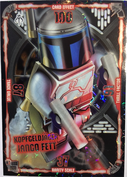 Star Wars Trading Card Game (German) Series 1 - # 100 Kopfgeldjäger Jango Fett