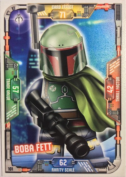 Star Wars Trading Card Game (German) Series 1 - # 101 Boba Fett