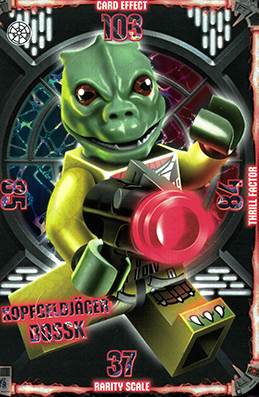 Star Wars Trading Card Game (German) Series 1 - # 104 Headhunter Bossk