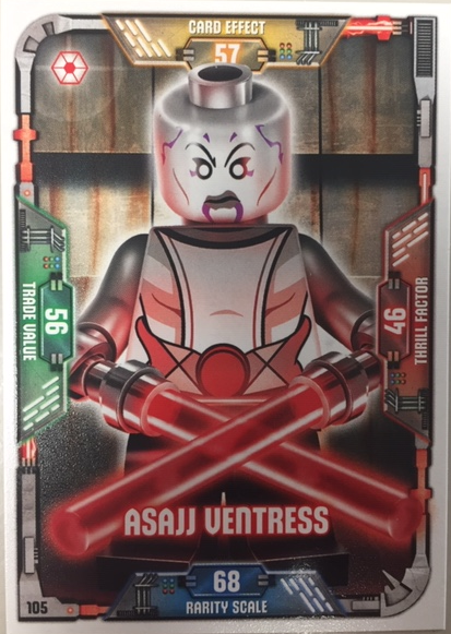 Star Wars Trading Card Game (German) Series 1 - # 105 Asajj Ventress