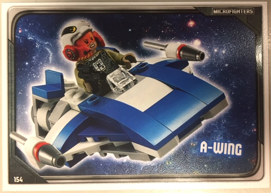 Star Wars Trading Card Game (German) Series 1 - # 154 A-wing