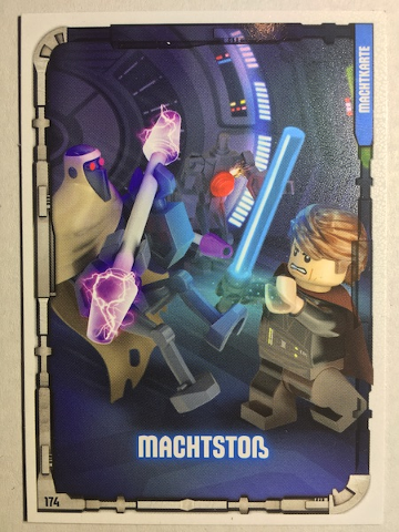 Star Wars Trading Card Game (German) Series 1 - # 174 Machtstoß