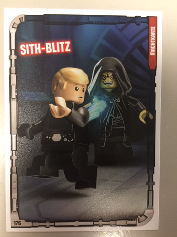 Star Wars Trading Card Game (German) Series 1 - # 176 Sith-Blitz