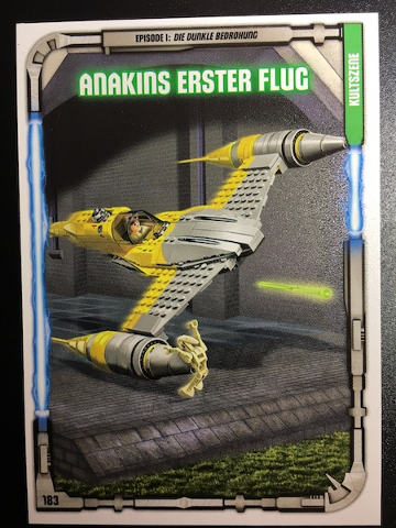 Star Wars Trading Card Game (German) Series 1 - # 183 Anakins erster Flug