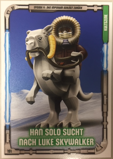 Star Wars Trading Card Game (German) Series 1 - # 191 Han Solo sucht nach Luke Skywalker