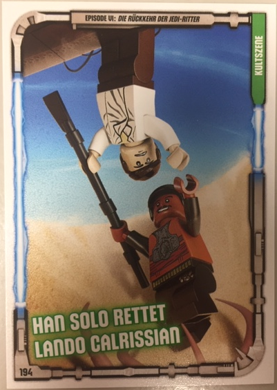 Star Wars Trading Card Game (German) Series 1 - # 194 Han Solo rettet Lando Calrissian