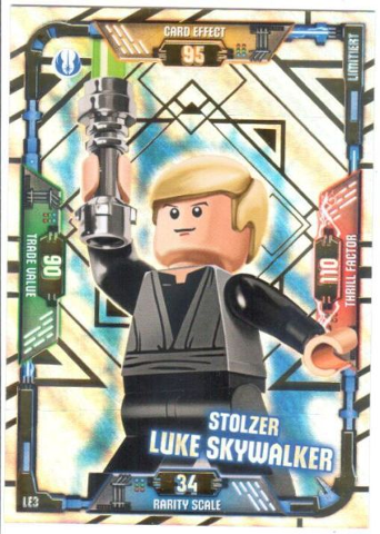 Star Wars Trading Card Game (German) Series 1 - # LE3 Stolzer Luke Skywalker