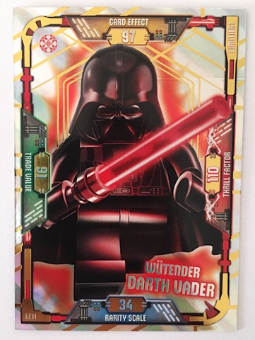 Star Wars Trading Card Game (German) Series 1 - # LE11 Wütender Darth Vader