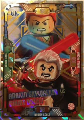 Star Wars Trading Card Game (German) Series 1 - # LE19 Anakin Skywalker vs Count Dooku