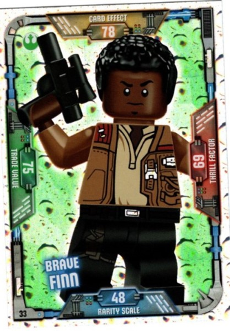 Star Wars Trading Card Game (English) Series 1 - # 33 Brave Finn