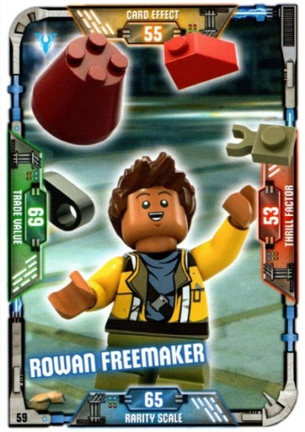 Star Wars Trading Card Game (English) Series 1 - # 59 Rowan Freemaker