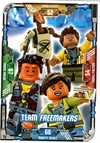 Star Wars Trading Card Game (English) Series 1 - # 72 Team Freemakers