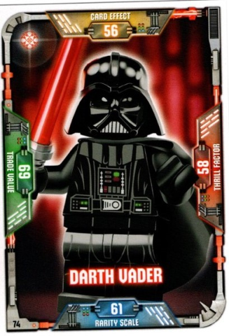 Star Wars Trading Card Game (English) Series 1 - # 74 Darth Vader