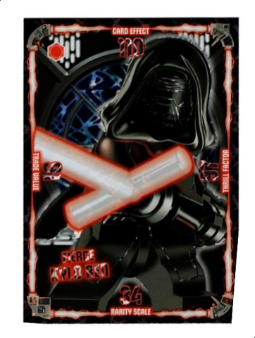 Star Wars Trading Card Game (English) Series 1 - # 91 Fierce Kylo Ren