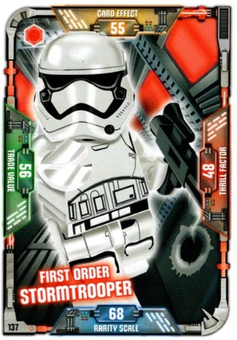 Star Wars Trading Card Game (English) Series 1 - # 137 First Order Stormtrooper