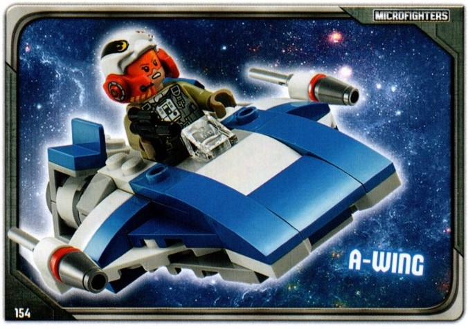 Star Wars Trading Card Game (English) Series 1 - # 154 A-wing