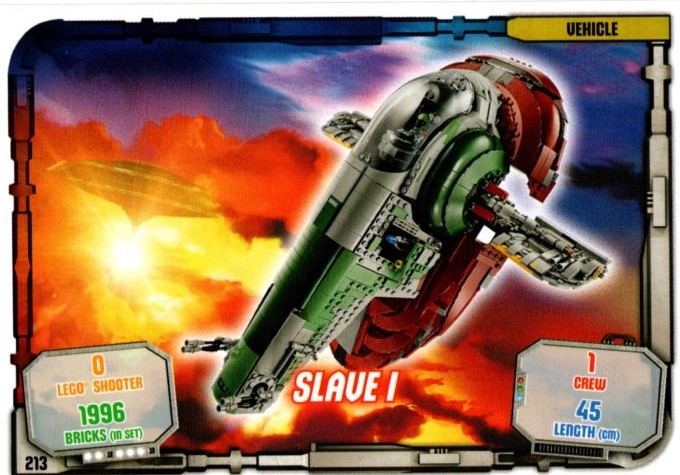 Star Wars Trading Card Game (English) Series 1 - # 213 Slave I
