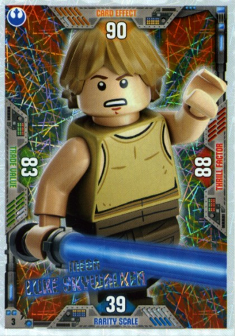 Star Wars Trading Card Game (German) Series 2 - # 3 Mega Luke Skywalker