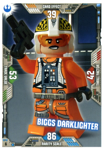 Star Wars Trading Card Game (German) Series 2 - # 6 Biggs Darklighter
