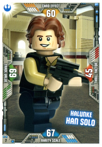 Star Wars Trading Card Game (German) Series 2 - # 7 Halunke Han Solo