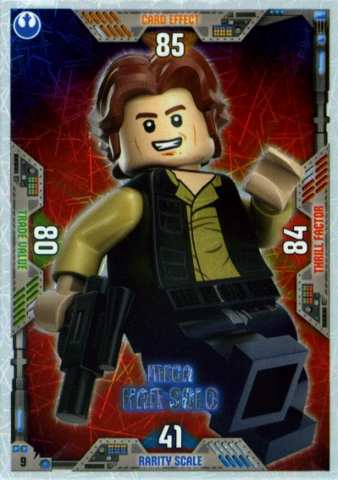 Star Wars Trading Card Game (German) Series 2 - # 9 Mega Han Solo